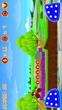 Angry Bean Hill Climb Racing游戏截图3