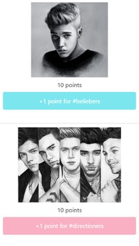 Justin Bieber VS One Direction游戏截图2