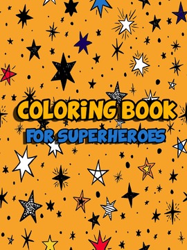Coloring book for Superheroes游戏截图1