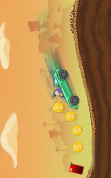 Hill Climb Car 2D游戏截图2