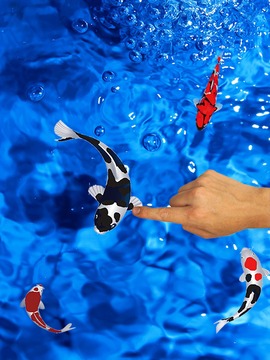 Koi Fishing Fingers Game游戏截图5