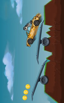 Hill Climb Car 2D游戏截图1