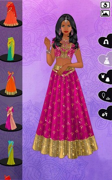 ❊ Indian Sari dress up ❊游戏截图2