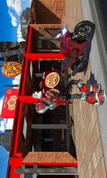 Scifi Robot Pizza Delivery游戏截图2