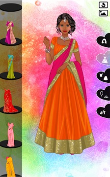 ❊ Indian Sari dress up ❊游戏截图1