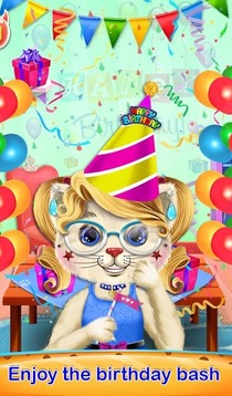 Cute Kitty Birthday游戏截图2