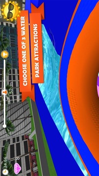 Roller Coaster 3D - Water Park游戏截图3