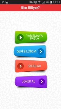 Kim Biliyor? Bilgi yarışması游戏截图2