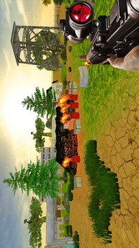 Well 3D Commando Forest War游戏截图2