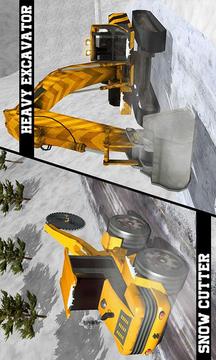 Offroad Snow Cutter Excavator游戏截图5