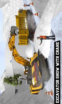 Offroad Snow Cutter Excavator游戏截图2