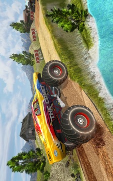 Monster Truck Hill Racing游戏截图2