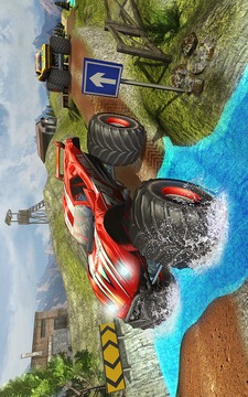 Monster Truck Hill Racing游戏截图1