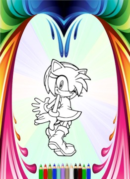 How To Color Sonic Games游戏截图1