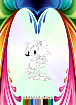 How To Color Sonic Games游戏截图3