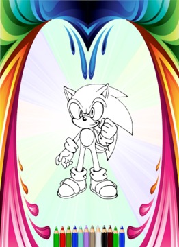 How To Color Sonic Games游戏截图2