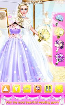 Snow Wedding Salon Girls SPA游戏截图2