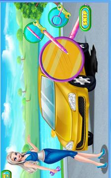 Clean Up Car - Angela girl游戏截图5