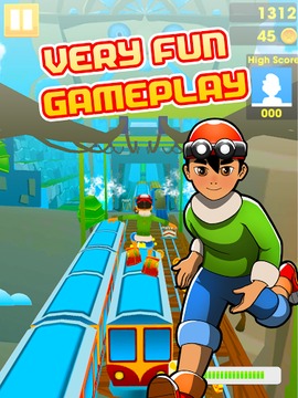 Subway Surf Run Skater游戏截图2