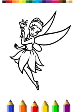 coloring book for fairies游戏截图1