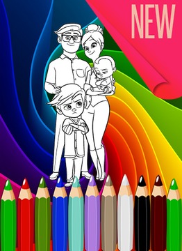 How To Color Baby boss Game游戏截图3