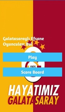 Galatasaraylı Efsane Bulma游戏截图1