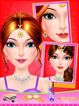 Indian Wedding Salon For Girls游戏截图4