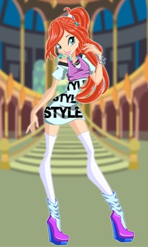 Dress up Bloom Winx游戏截图1