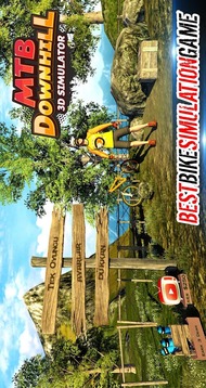 MTB Downhill 3D Simulator游戏截图1