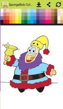 SpongeBob Coloring游戏截图3