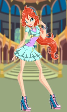 Dress up Bloom Winx游戏截图3