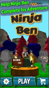 Ninja Ben Adventures游戏截图1