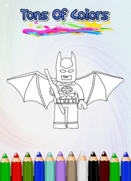How To Color Lego Batman 2游戏截图3