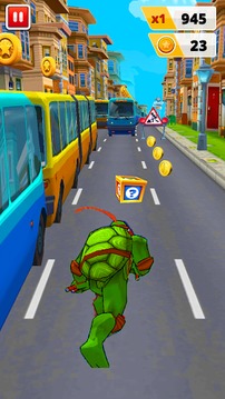 Turtle Run Ninja Shadow游戏截图1