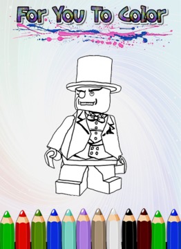 How To Color Lego Batman 2游戏截图4