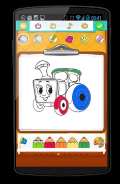 jogos colorir pintar desenhar游戏截图1