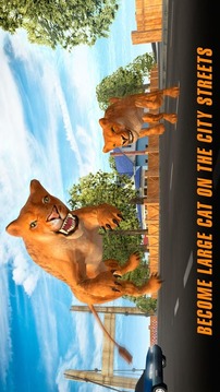 Angry Tiger City Attack Sim游戏截图5