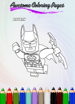 How To Color Lego Batman 2游戏截图2