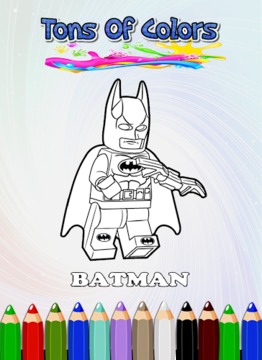 How To Color Lego Batman 2游戏截图1