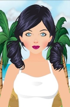 Sweet Girl MakeUp DressUp游戏截图2