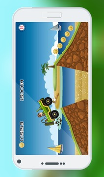 Ben Jungle Hill Race游戏截图3