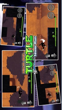 Turtles Shadow Ninja Sewer Run游戏截图3