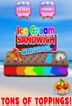 Ice Cream Sandwich Maker FREE游戏截图5