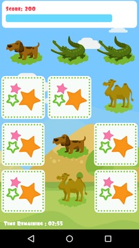 Happy Animals Memory Game游戏截图2