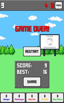 Snipy Bird - Fun Pixel Shooter游戏截图4