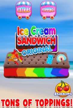 Ice Cream Sandwich Maker FREE游戏截图1