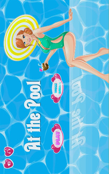 At the Pool Dress Up游戏截图1