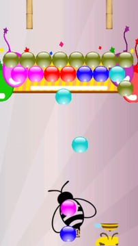 Bubble shooter - nice bees游戏截图1