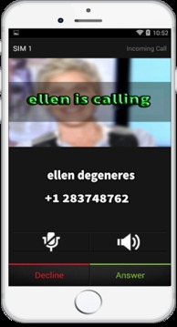 Call from Ellen show prank游戏截图3