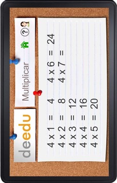 Deedu Tablas de multiplicar游戏截图2